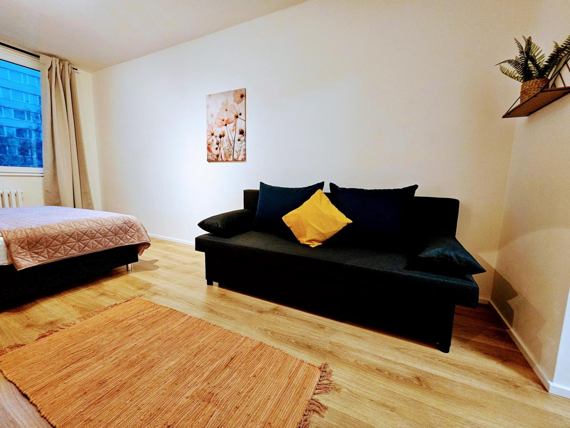 Apartmán Live-inn 2 Bdr Family For 1-8 Guests, 20 Mins To Center, Lift, Gym, Reception, Parking, Roof Terrace, Game & Party